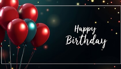 Happy birthday celebration background 