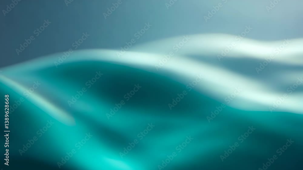 Poster abstract video with gradient defocus and a gentle color background.