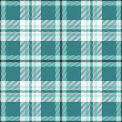 Elegant teal and white plaid pattern.  Perfect for textile designs, website backgrounds, or adding a touch of sophisticated style to your projects.