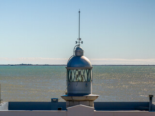 Faro de Sant Carles de la Rapita en Tarragona, Cataluña