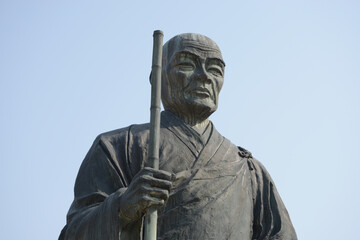 Obraz premium 山科別院長福寺 蓮如上人像 京都市山科区竹鼻