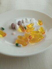 tablets and vitamins