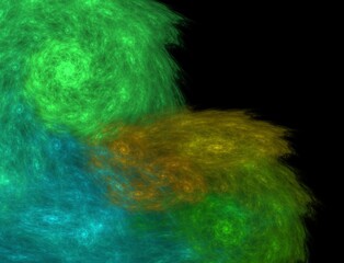 Imaginatory fractal abstract background Image