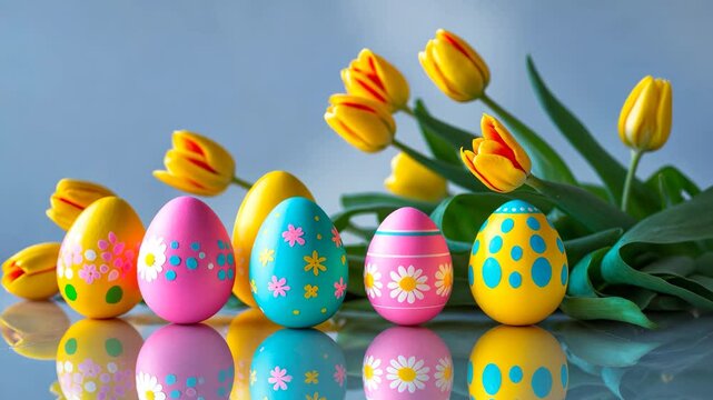 easter eggs with yellow tulip flowers isolated on background_g_1_1_1.png