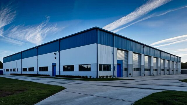 exterior of a modern warehouse with a small office unit_g_1_2_1.png