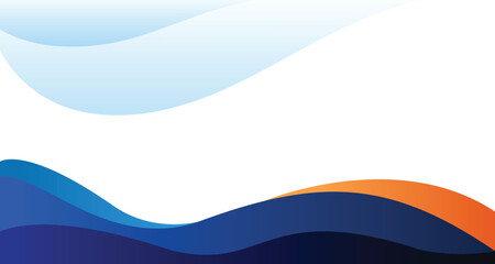 Fototapeta premium Abstract technology blue background with 3d concept. abstract particles blue wave background banner. Abstract blue wave shape with futuristic concept background