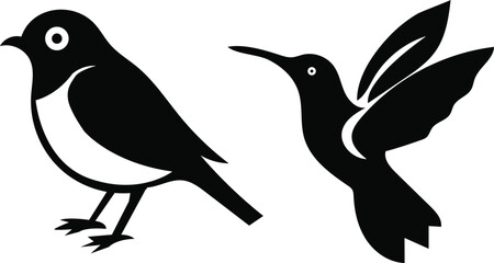 two birds on a branch