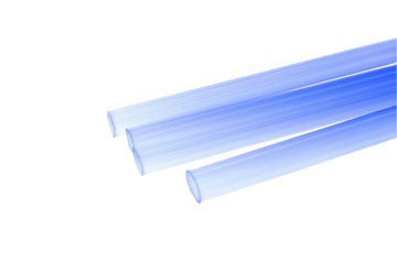 Abstract 3D Blue Lines With Transparent Background Digital Art Illustration