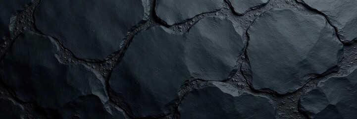 Dark grey black slate background with rough texture,  background,  natural