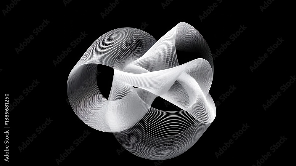 Poster dynamic feynman diagram of particle interactions digital art high-resolution abstract scientific con