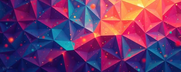 Geometric pattern with colorful triangles,  design,  colorful