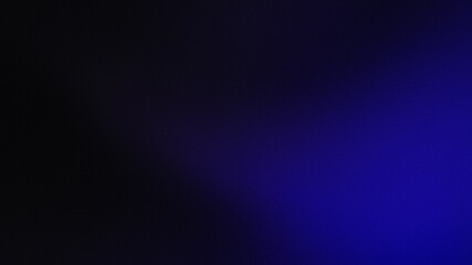 Abstract dark black and blue Gradient Background with Soft Blur Texture