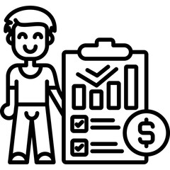 Expense Icon Vector Element