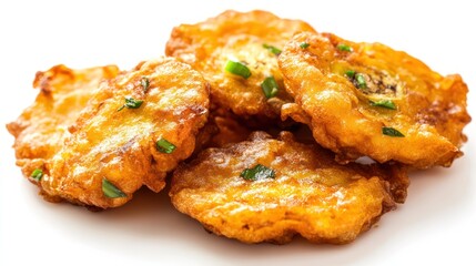 Fried plantains, studio, food, white