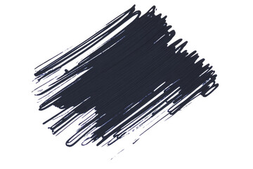 Abstract Brushstroke Illustration With Dark Color Texture Isolated Background Art Design