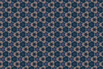 Seamless Luxury Endless Art Design Interior Wallpaper Background Texture Graphic Fabric Geometric Tile Decoration Visual Digital Cloth Shape Symmetric Fashion Textile Perspective Template Pattern.