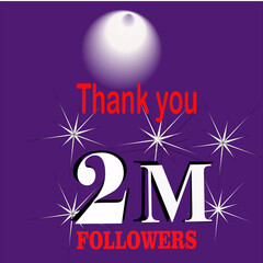 2 M followers for social media design