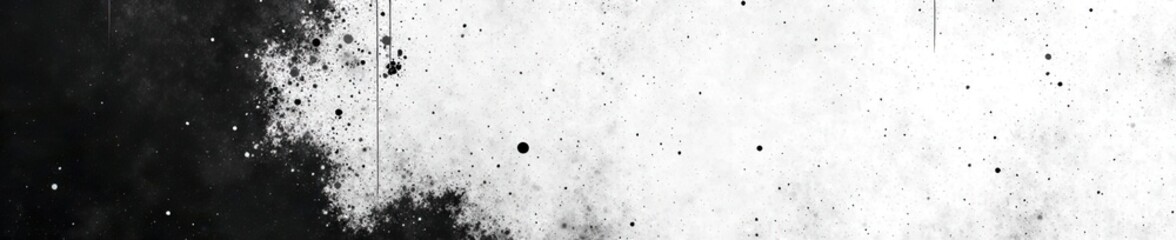 Gritty black and white distressed texture with smudges and scratches, grunge,  abstract