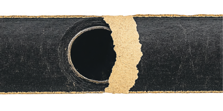 Abstract Illustration Of Gold Glitter Border And Black Circle Background - Powered by Adobe