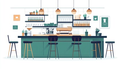 Modern Coffee Shop Interior Design