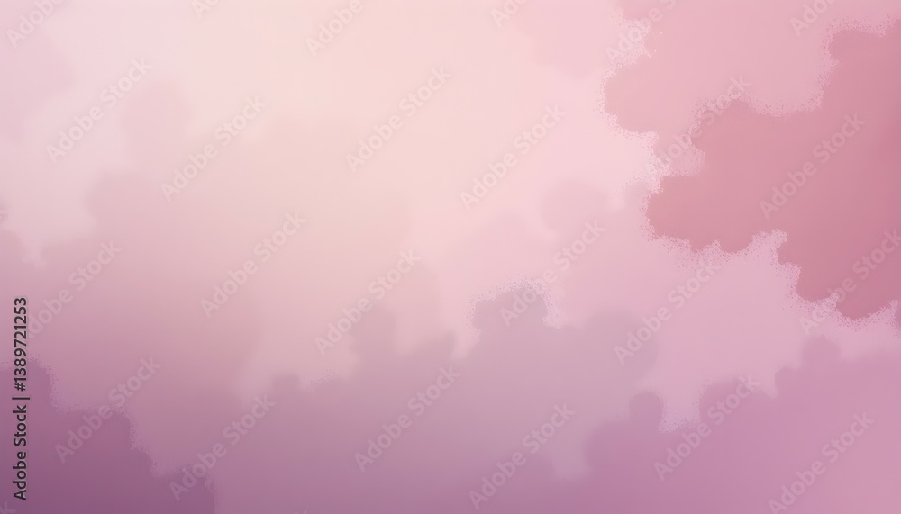Poster soft pink cloudscape gradient background with dreamy gentle texture