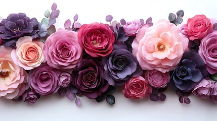 A beautiful pink roses bouquet, a floral gift of love