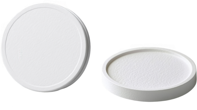 Isolated Abstract White Circles On Transparent Background Illustration