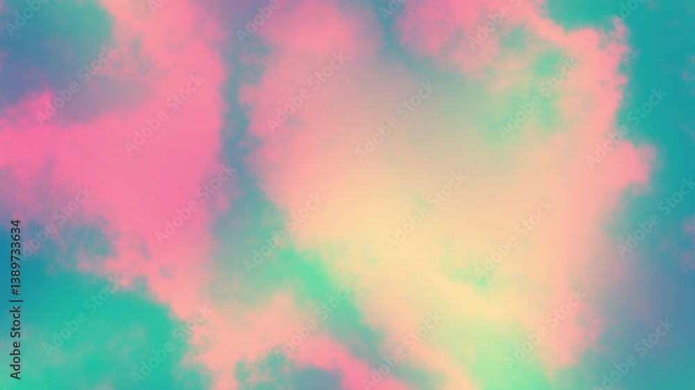 Poster Unique Design Abstract Digital Animation Pixel Noise Glitch Error Video Damage. Loop stop motion background