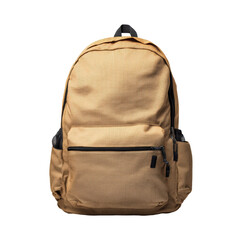 Naklejka premium A stylish, textured backpack featuring multiple compartments and a classic design, suitable for daily use and travel.