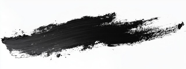 Bold Black Brush Stroke (2)