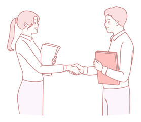 A professional handshake is a powerful symbol of partnership and mutual agreement in various business dealings