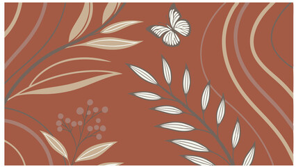 seamless pattern with flowers