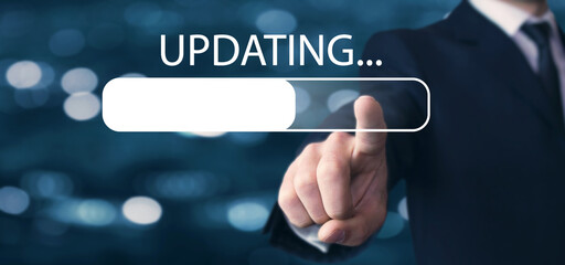 System Updating. Process App update