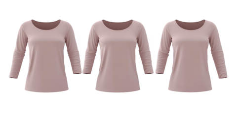 Isolated Pink Shirt Apparel Illustration On A Transparent Background