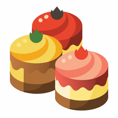 chocolate cake with cherry