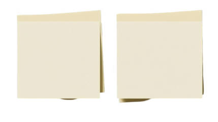 Isolated Sticky Notes Illustration With Transparent Background