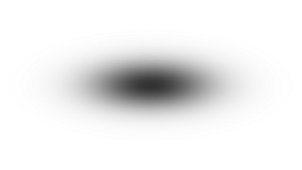 Black drop shadow blur dot soft center spot abstract background. White clean minimal backdrop. Smooth fade radial vignette gradient. Dark ink circle splash glow halo illusion depth concept