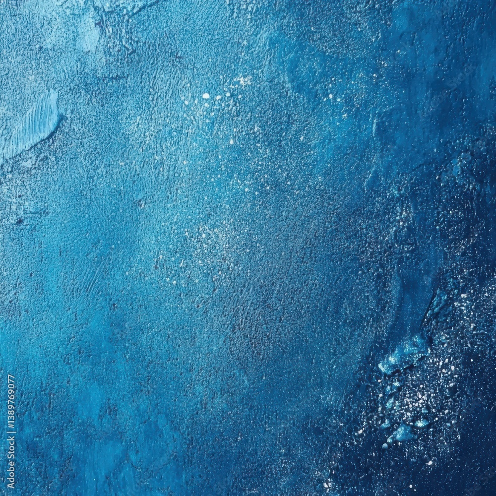 Poster textured blue abstract background with varying shades and patterns showing depth and richness in col
