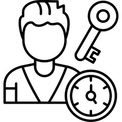 Temporary Access Icon