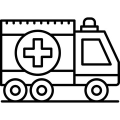 Obraz premium Ambulance Icon