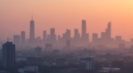 Fototapeta premium a cityscape of a large building with some very tall buildings