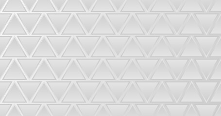 Fototapeta premium White geometric background. Seamless pattern