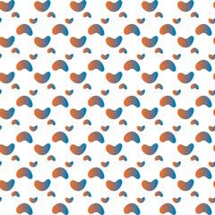 Floating Stone Formation Seamless Vector Pattern Design