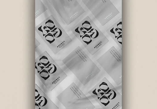 Vertical Business Card Mockups
