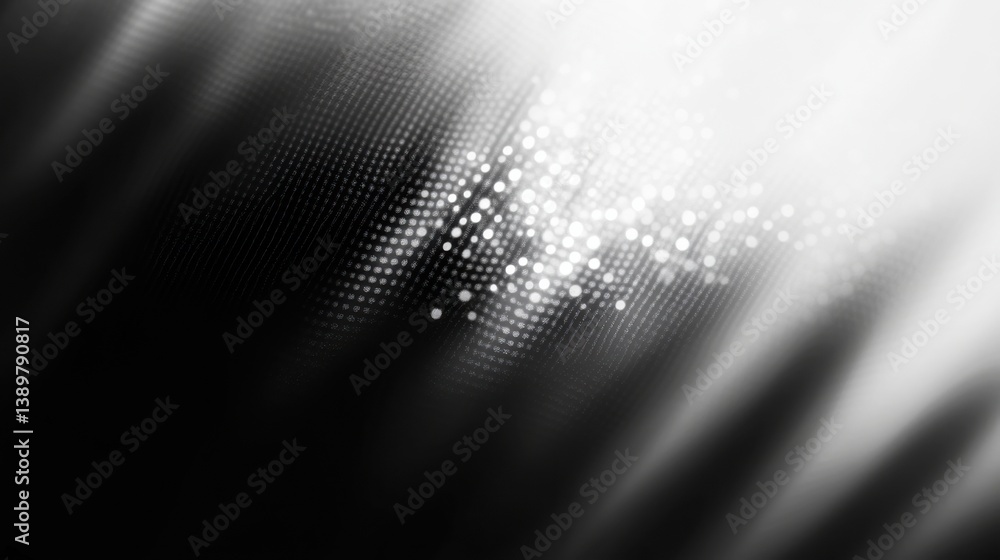 Poster Abstract patterns of light and shadow create a dynamic visual experience