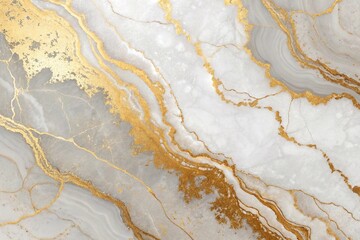 Fototapeta premium Abstract background with marble texture, gold accents, elegant style, for use in design projects and websites