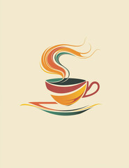 Coffee, cafe, logo, brand, vector, beverage, takeaway, franchise, drink, 