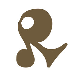 vector illustration of a cartoon character