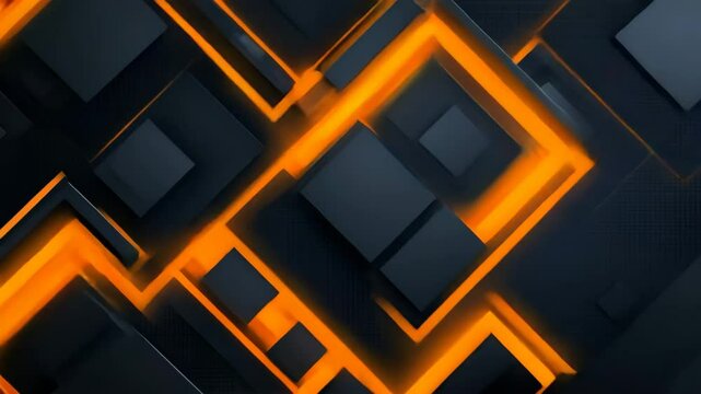 abstract procedural background with squares