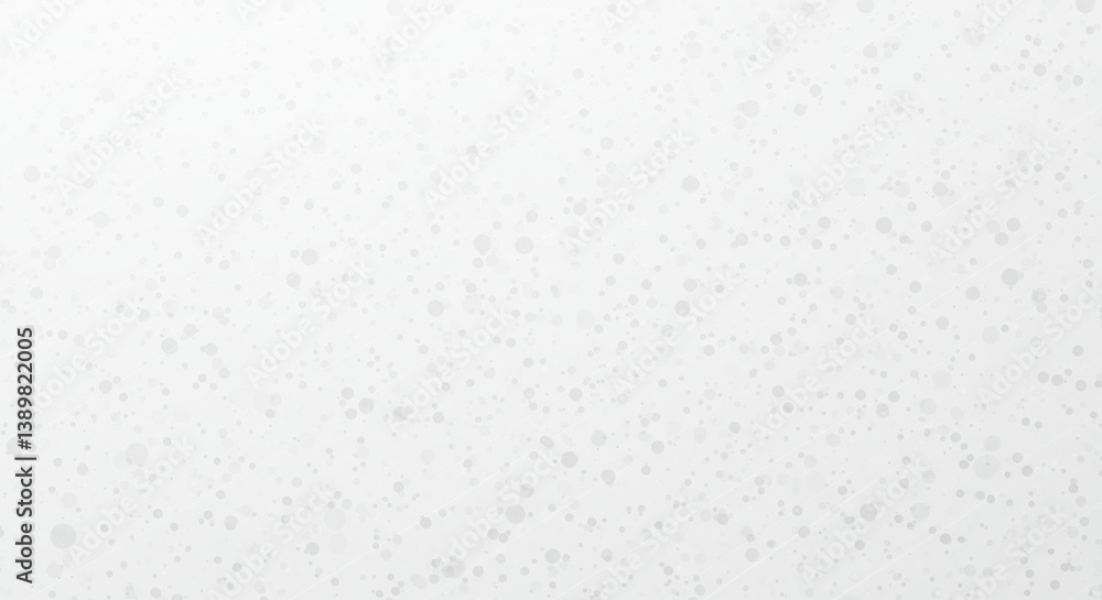 Poster white background with subtle texture and small gray specks scattered throughout the surface area